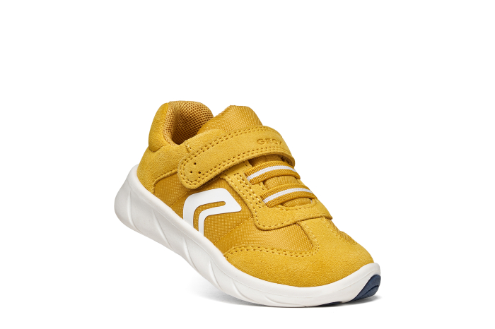 Pantofi barefoot Geox Foot-Run unisex, din piele suede galbena, B661KA 0FU22 C2Q1Z [6]