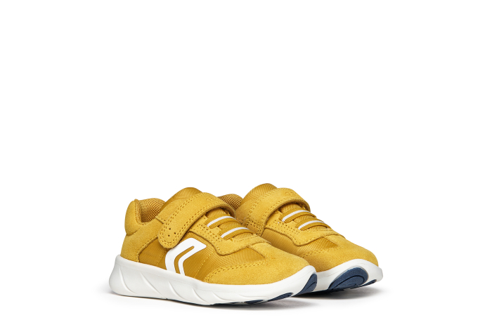 Pantofi barefoot Geox Foot-Run unisex, din piele suede galbena, B661KA 0FU22 C2Q1Z [3]