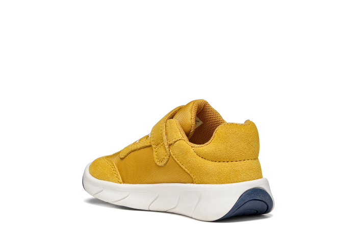 Pantofi barefoot Geox Foot-Run unisex, din piele suede galbena, B661KA 0FU22 C2Q1Z [5]