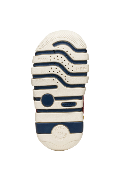 Pantofi primii pași Geox Iupidoo băieți bleumarin din piele B3555D 05422 C4244 [10]