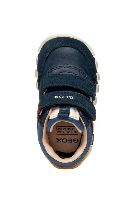 Pantofi primii pași Geox Iupidoo băieți bleumarin din piele B3555D 05422 C4244 [9]