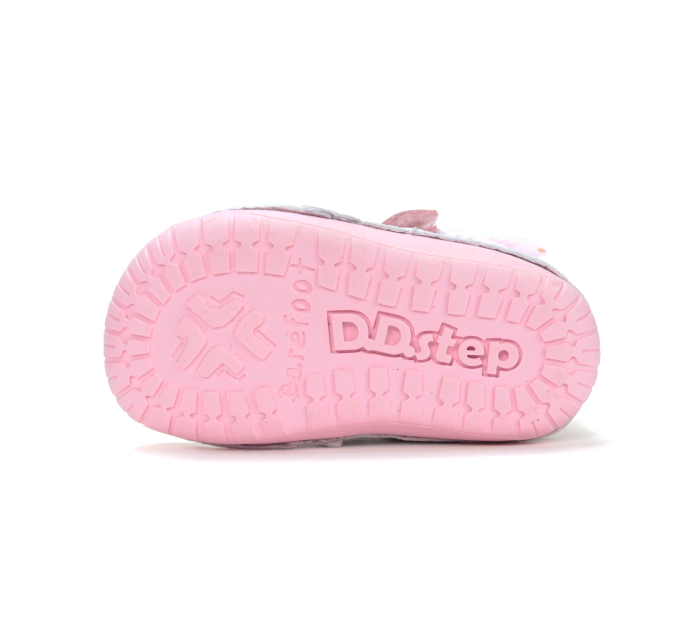 Pantofi Barefoot argintii, pentru fete S070-61837 DD Step [5]