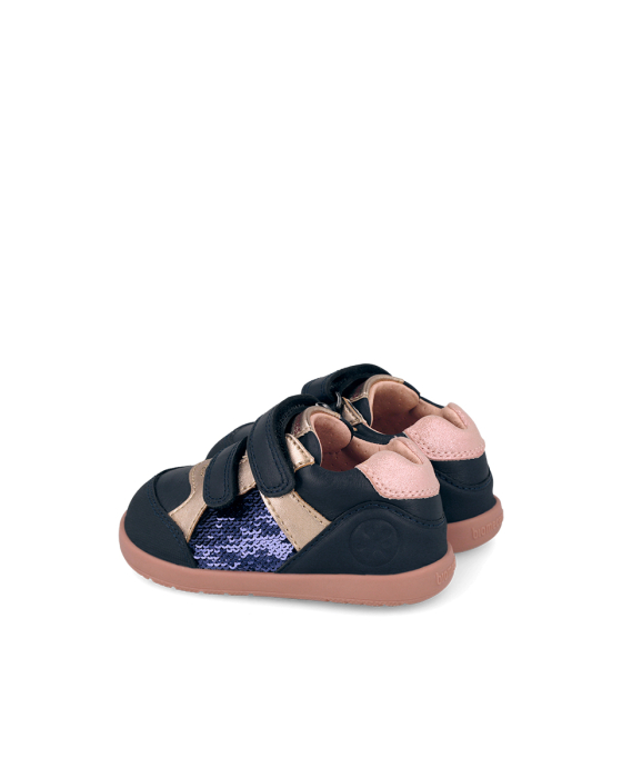 Pantofi Biomecanics Wider 261166-A183 pentru primii pași, calapod lat, fete [3]