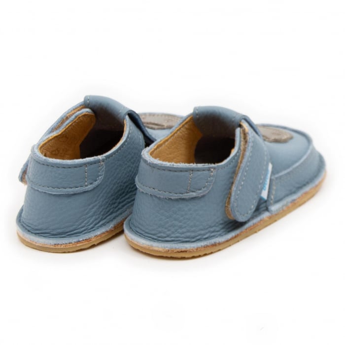 Pantofi copii baby blue cu hipopotam, Dodo Shoes [3]