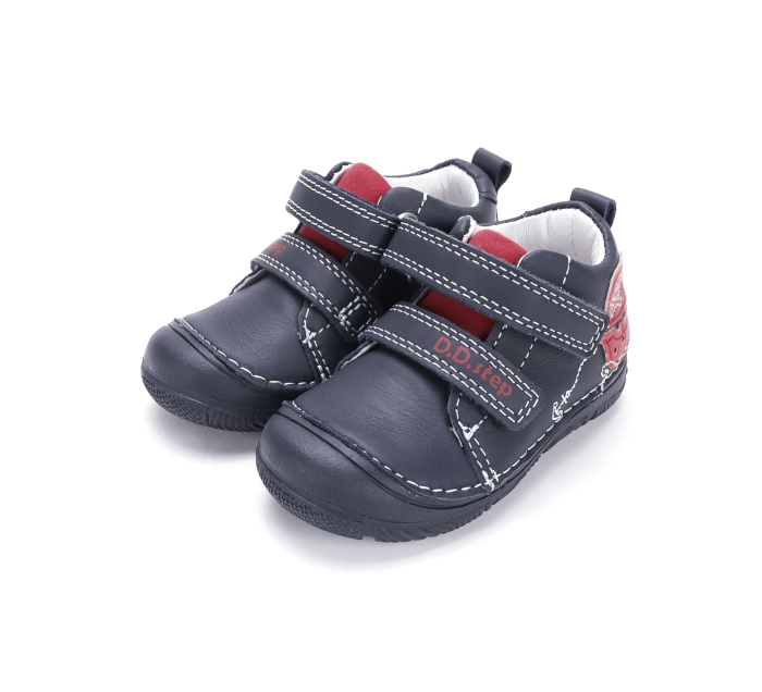 Pantofi primii pasi D.D.Step pentru băieți din piele naturală S082-62627 [7]
