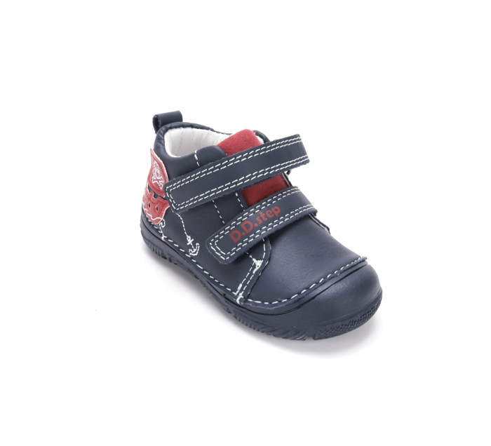 Pantofi primii pasi D.D.Step pentru băieți din piele naturală S082-62627 [8]