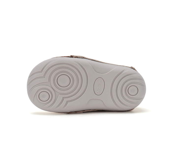 Pantofi primii pași fete D.D.Step S015-62120C crem auriu din piele naturală [6]
