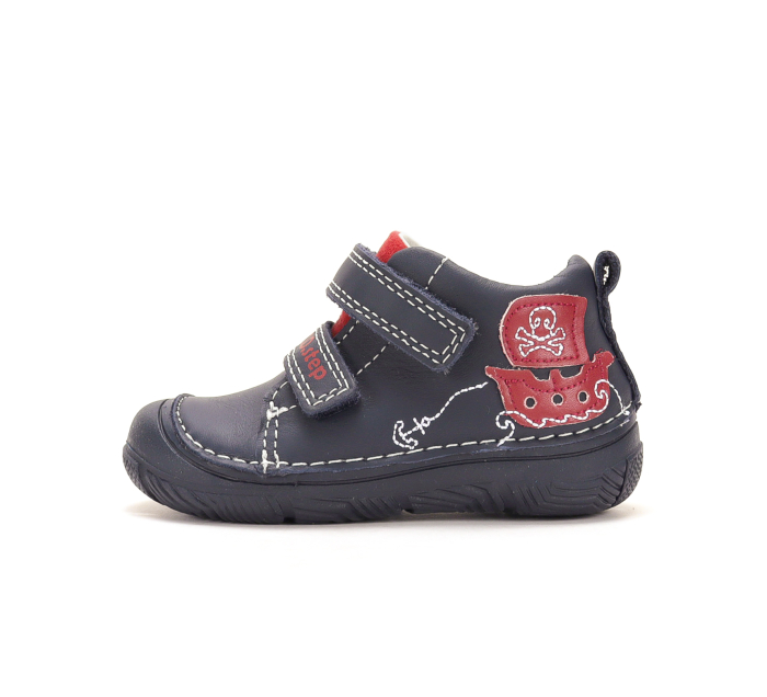 Pantofi primii pasi D.D.Step pentru băieți din piele naturală S082-62627 [2]