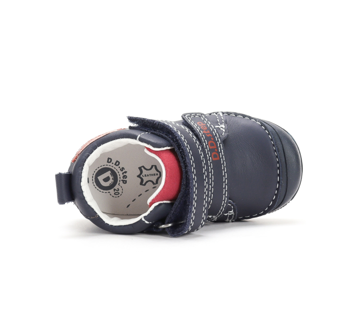 Pantofi primii pasi D.D.Step pentru băieți din piele naturală S082-62627 [5]