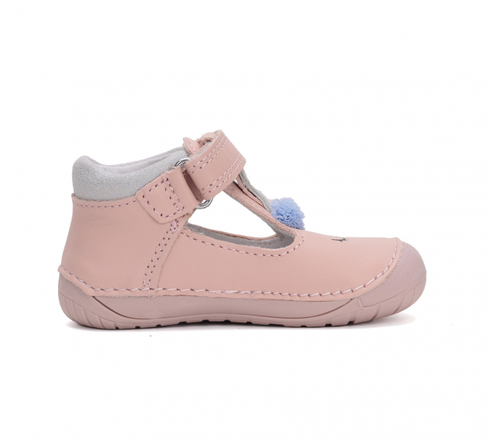 Pantofi Deschisi pentru Primii Pași, Barefoot, Roz, D.D. Step [3]