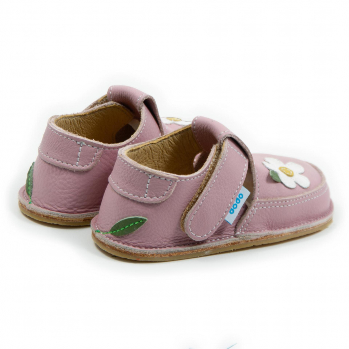 Pantofi cameo cu floare alba, Dodo Shoes [2]