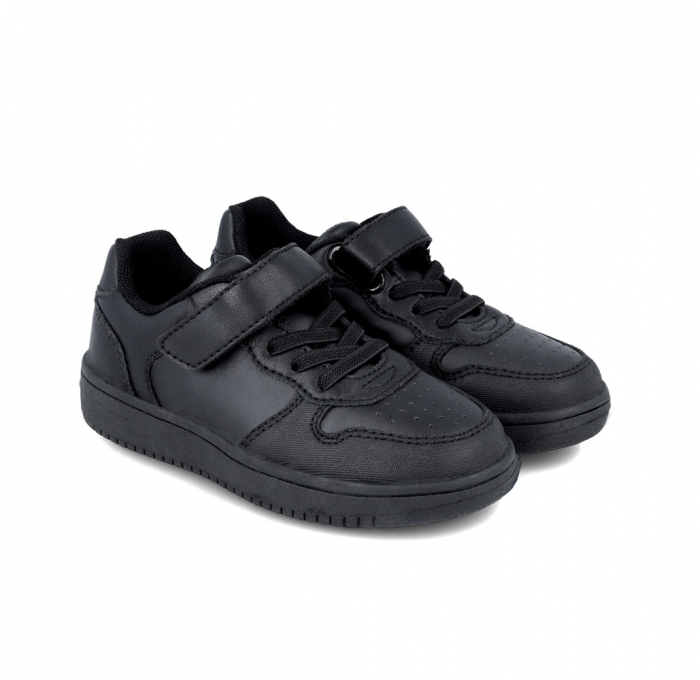 Pantofi Negri Unisex, 241710-a054 School Colection, Garvalin [7]
