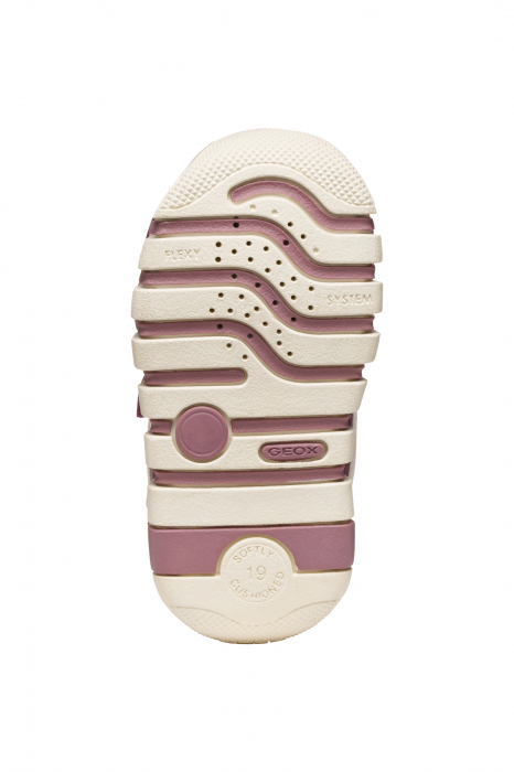 pantofi bebeluși Geox Iupidoo Baby purple B3558C 05422 C8HK8 piele textil velcro respirabili [5]