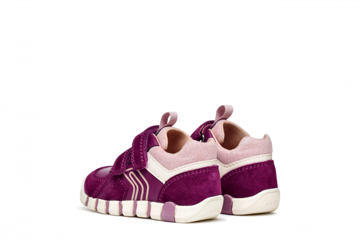 pantofi bebeluși Geox Iupidoo Baby purple B3558C 05422 C8HK8 piele textil velcro respirabili [6]