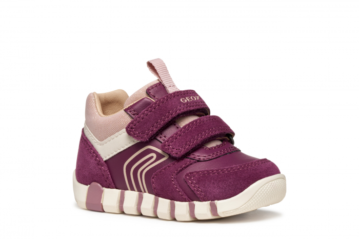 pantofi bebeluși Geox Iupidoo Baby purple B3558C 05422 C8HK8 piele textil velcro respirabili [8]