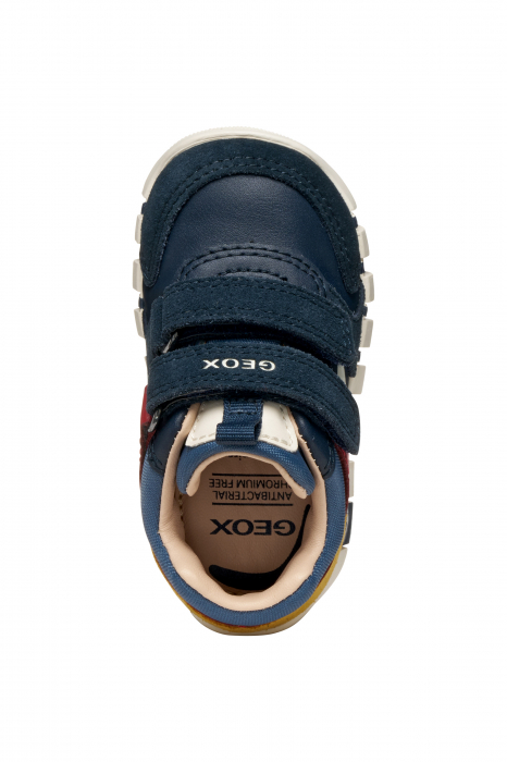 pantofi bebeluși Geox Iupidoo Baby B3558D 05422 C4244 piele textil velcro respirabili [7]