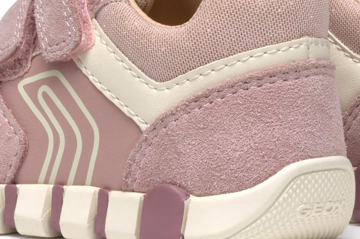 pantofi bebeluși Geox Iupidoo Baby purple B3558C 05422 C8HK8 piele textil velcro respirabili [11]