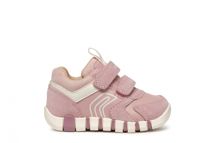 pantofi bebeluși Geox Iupidoo Baby purple B3558C 05422 C8HK8 piele textil velcro respirabili [2]