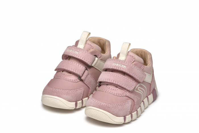 pantofi bebeluși Geox Iupidoo Baby purple B3558C 05422 C8HK8 piele textil velcro respirabili [4]