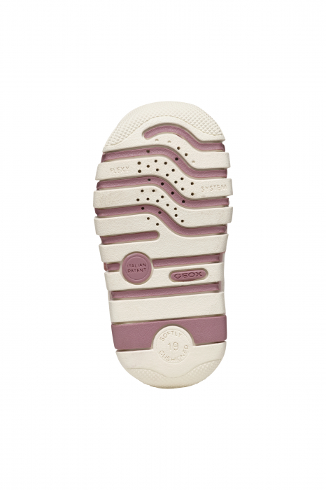 pantofi bebeluși Geox Iupidoo Baby purple B3558C 05422 C8HK8 piele textil velcro respirabili [10]