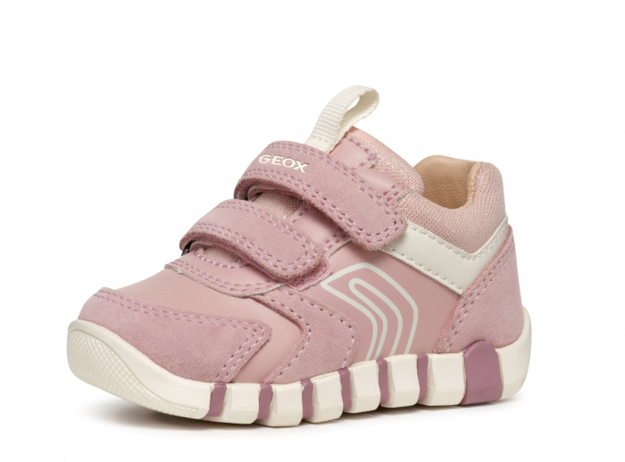 pantofi bebeluși Geox Iupidoo Baby purple B3558C 05422 C8HK8 piele textil velcro respirabili [1]