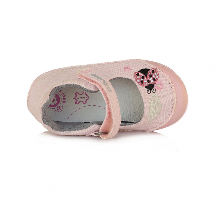 Pantofi Old Rose Primii Pasii DD Step [3]