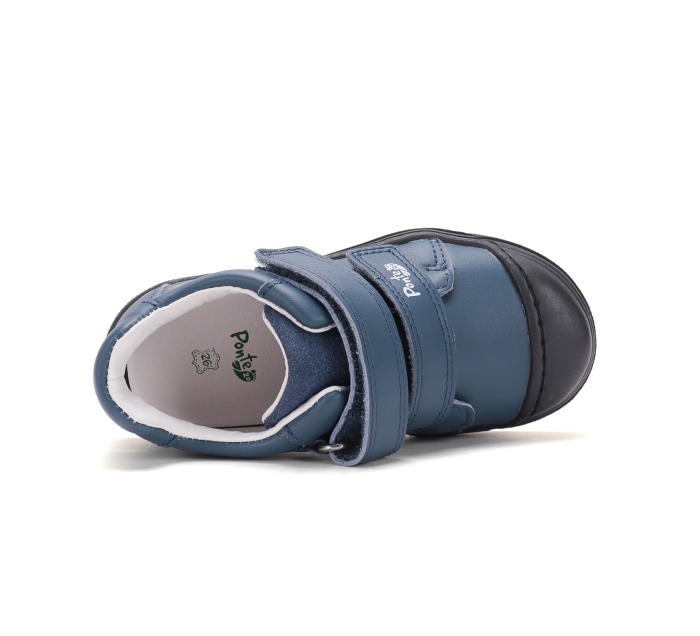 Pantofi supinați bleumarin Ponte20 pentru băieți din piele naturală model Racing DA03-6-2446 [5]