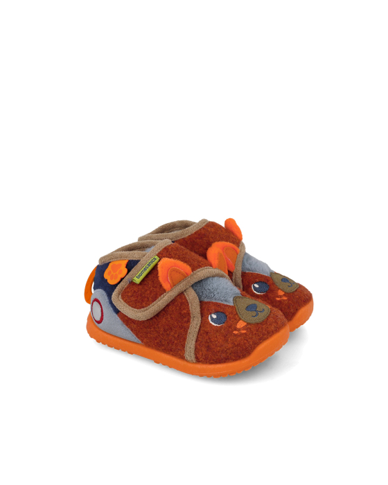 Papuci barefoot Biomecanics Biohome Sensory Wider albaștri, baieti 261185-A008 [3]