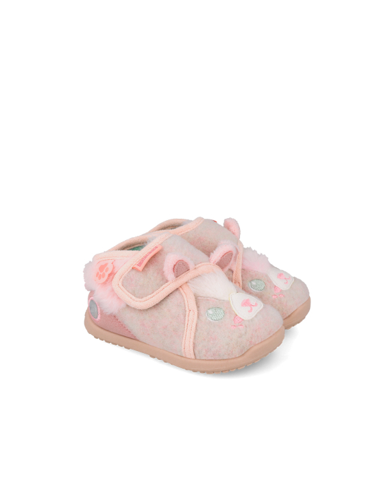Papuci barefoot Biomecanics Biohome Sensory Wider roz pentru fete, cod 261186-B032 [6]