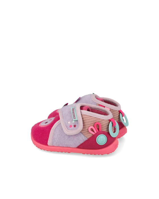 Papuci barefoot Biomecanics Biohome Sensory Wider ciclame pentru fete, 261185-B146 [4]