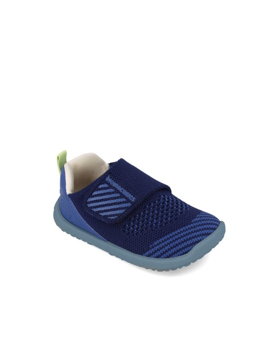 Incaltaminte interior cu sustinere, albastii Biomecanics 262188-G818 barefoot, textili pentru baietii [4]