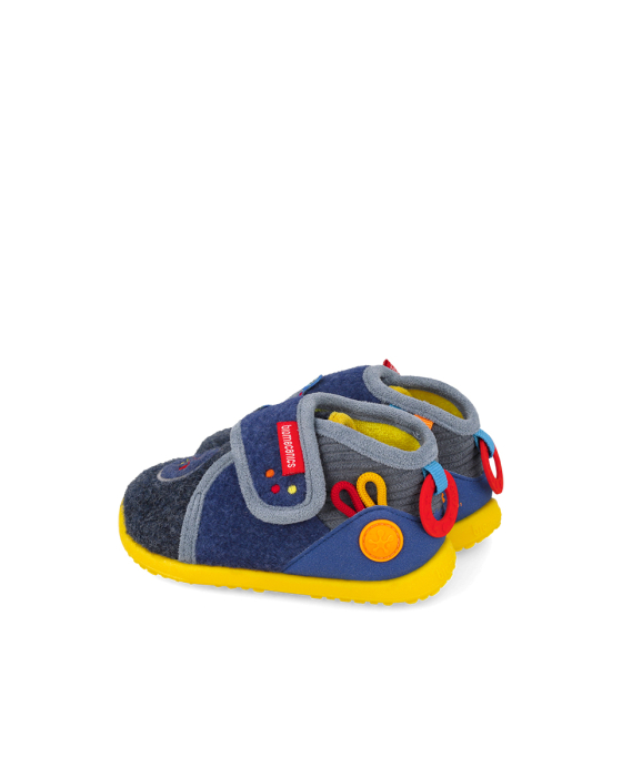 Papuci barefoot Biomecanics Biohome Sensory Wider albaștri, baieti 261185-A008 [4]