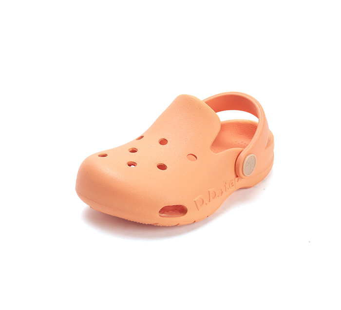 Papuci de plaja din cauciuc unisex portocalii J109-61347G , stil crocsDD Step [3]