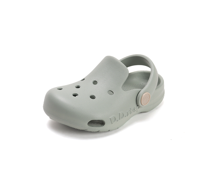 Papuci de plaja din cauciuc unisex verzi J109-61347A  , stil crocsDD Step [4]