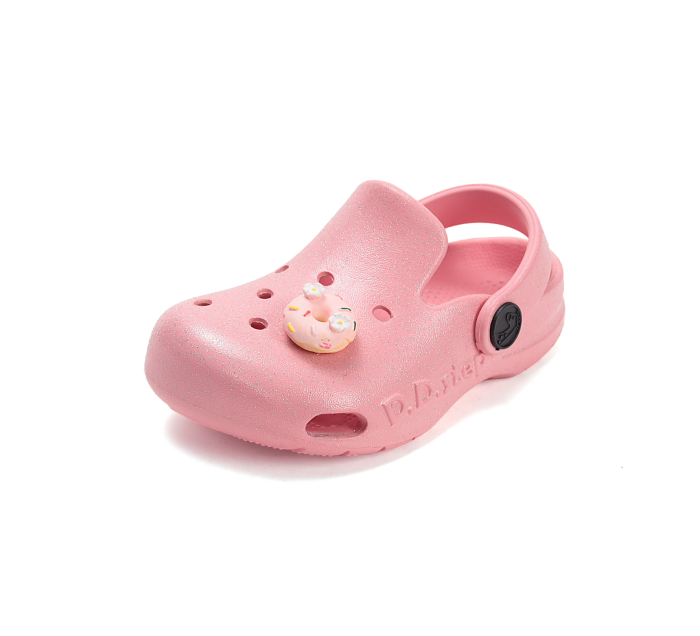 Papuci de palja din cauciuc pentru fete, roz  J109-61467, DD Step [4]