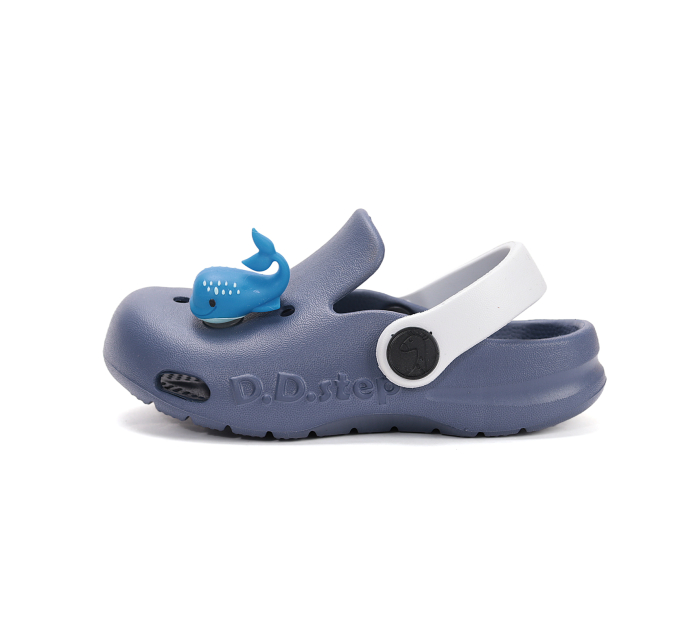 Papuci de palja din cauciuc pentru baieti albastriJ109-61142A DD Step [2]