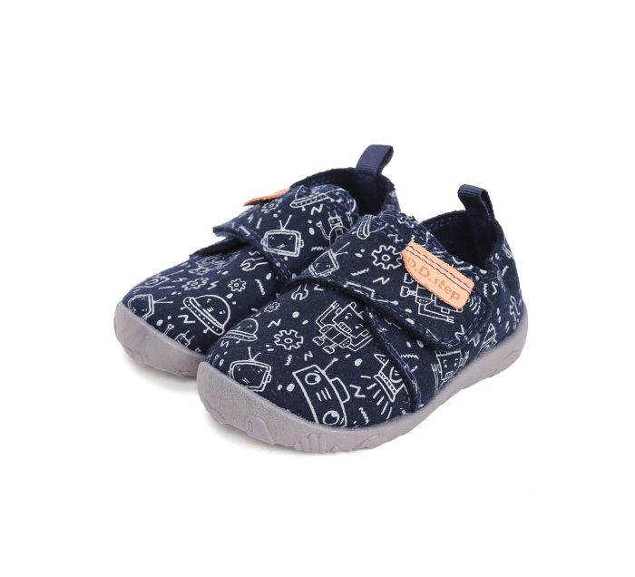 Papuci Hidrofobi pentru Gradinita/Afterschool Navi Wool [6]