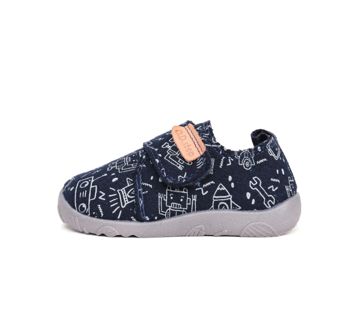 Papuci Hidrofobi pentru Gradinita/Afterschool Navi Wool [1]