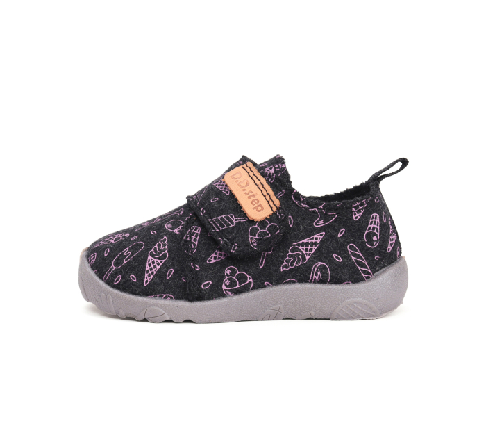 Papuci Hidrofobi pentru Gradinita/Afterschool Gray Wool [2]