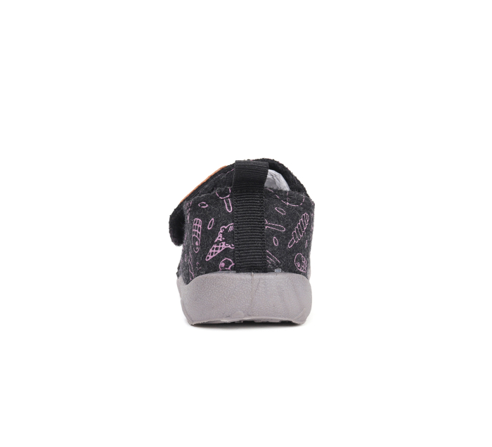 Papuci Hidrofobi pentru Gradinita/Afterschool Gray Wool [8]