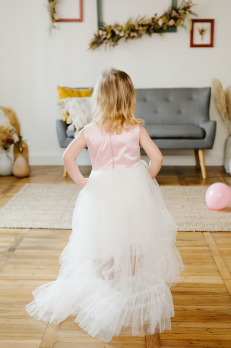 Rochie fete trena tulle [2]