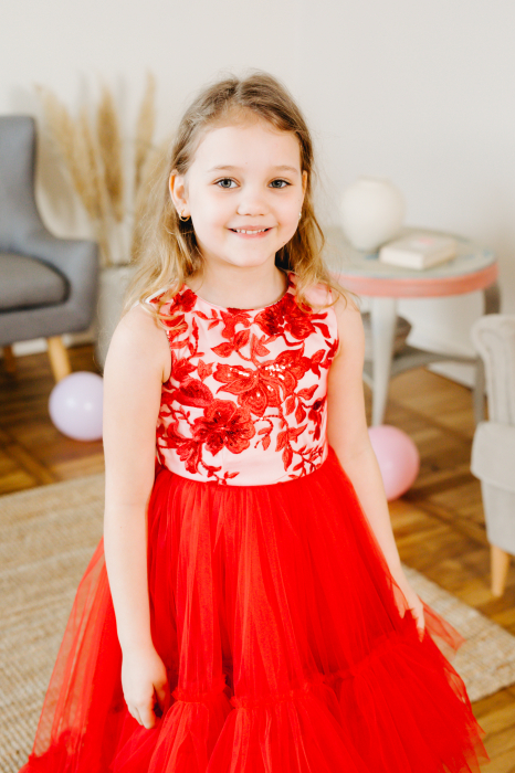 Rochie fete trena tulle [4]