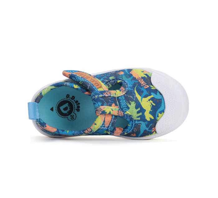 Sanadale Hidrofobe din Bumbac, Blue Dino, DD Step [5]