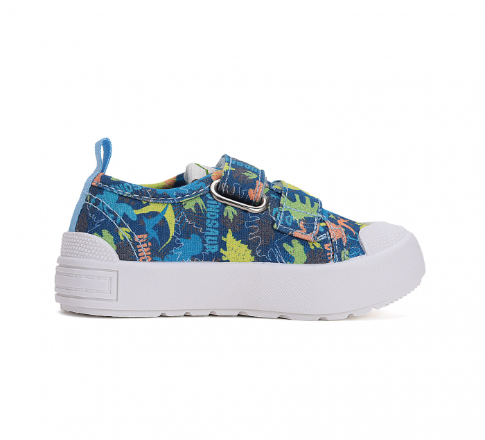 Tenisi Hidrofobi din Bumbac, Blue Dino, DD step [3]