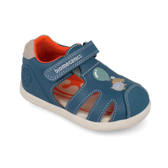 Sandale barefoot textile, inchise, flexibile 262167-A556  Biomecanics [5]