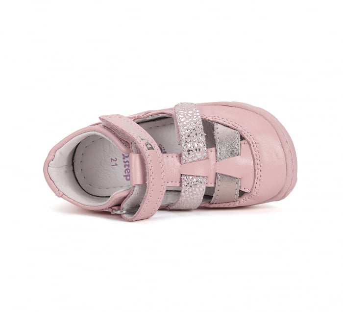 Sandale Barefoot Sparkle Pink, DD Step [3]