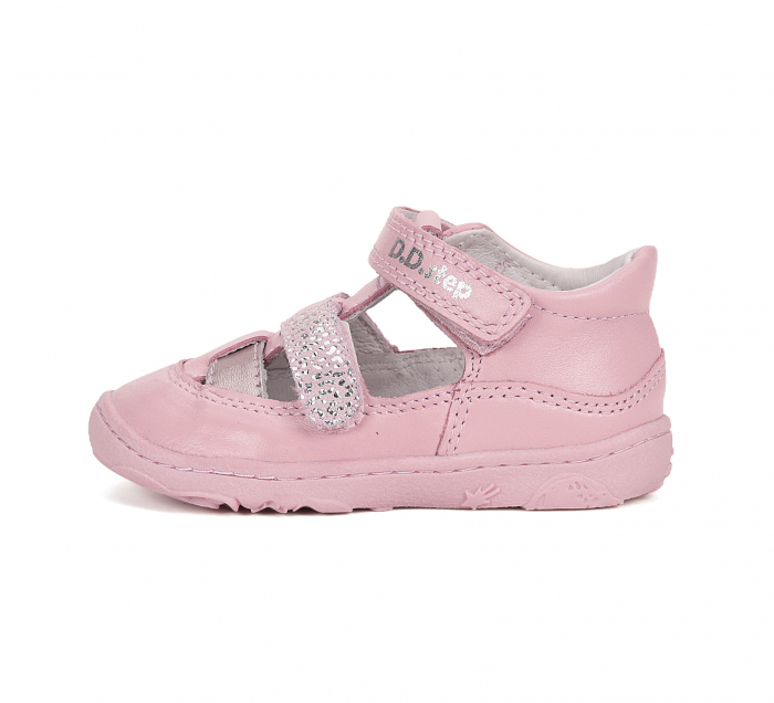 Sandale Barefoot Sparkle Pink, DD Step [7]