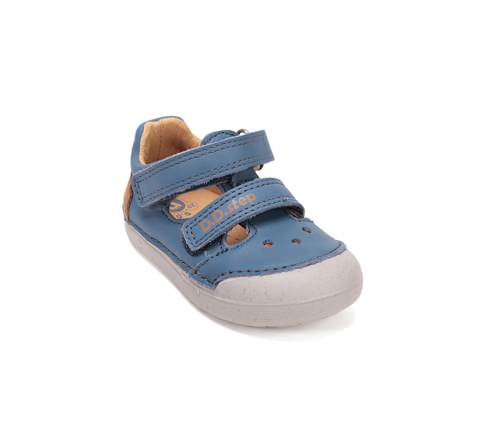 Sandale albastre din piele naturala pentru primii pasi H066-61530B [5]