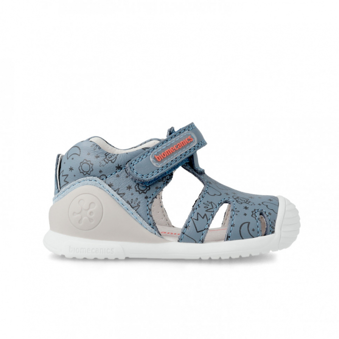 Sandale Copii Primii Pasi Biomecanics 232152-A Azul [2]