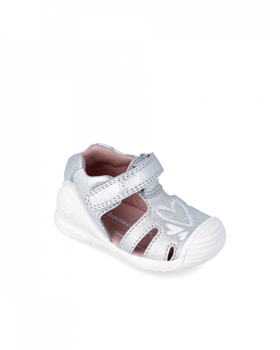 Sandale Copii Primii Pasi Biomecanics 242101-C Plata [5]